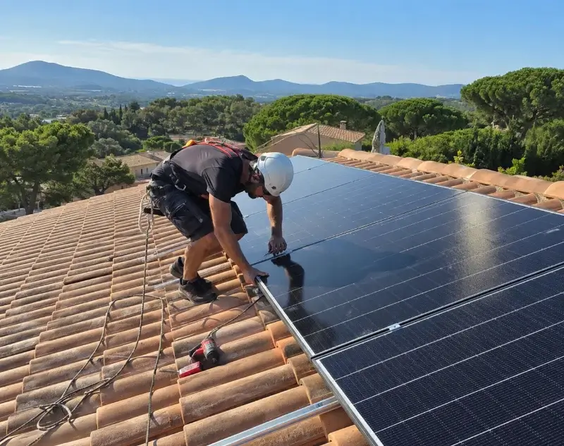Installateur panneaux solaires Montalembert — pose photovoltaïque sur toiture